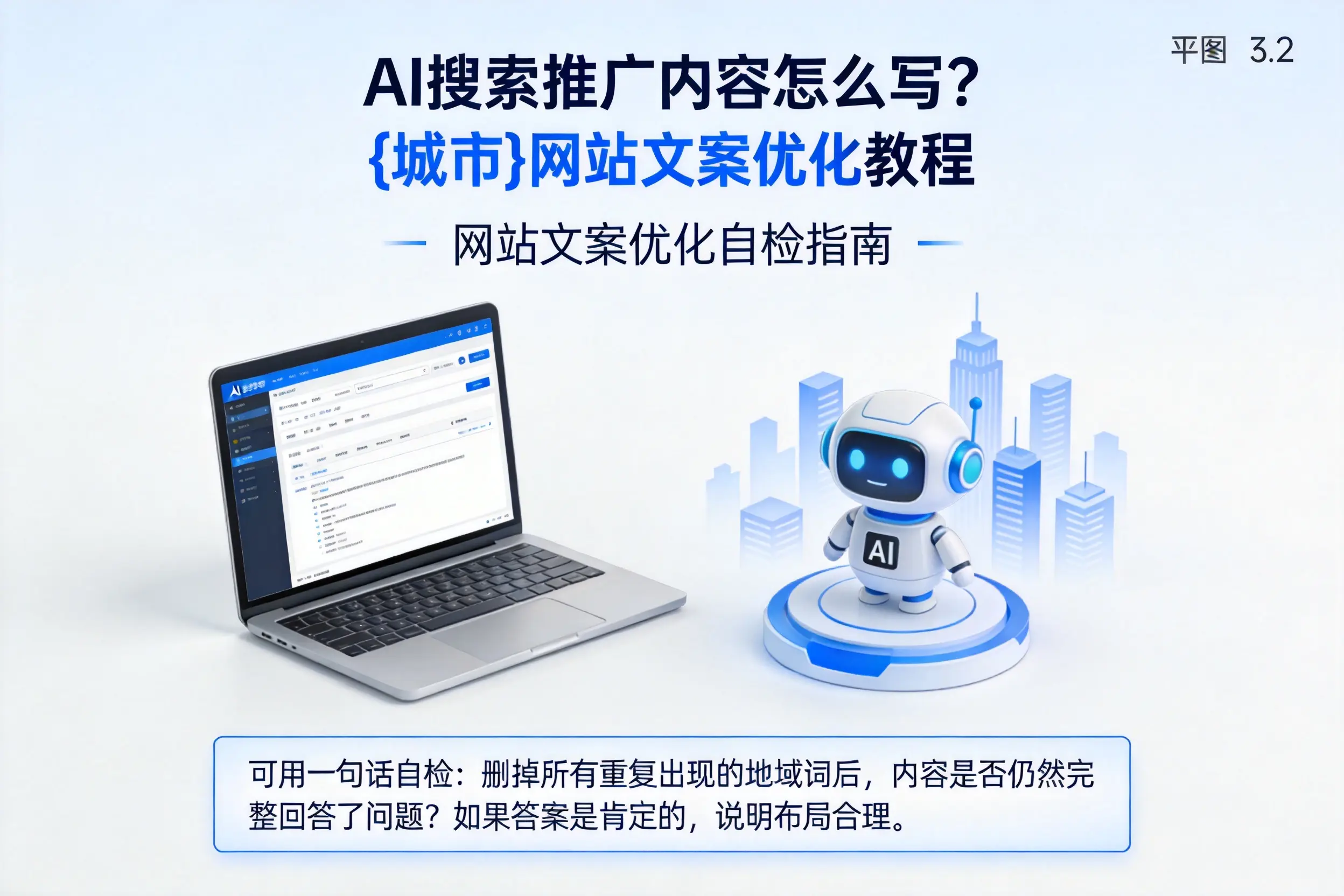 AI搜索推广内容怎么写？吴忠网站文案优化教程