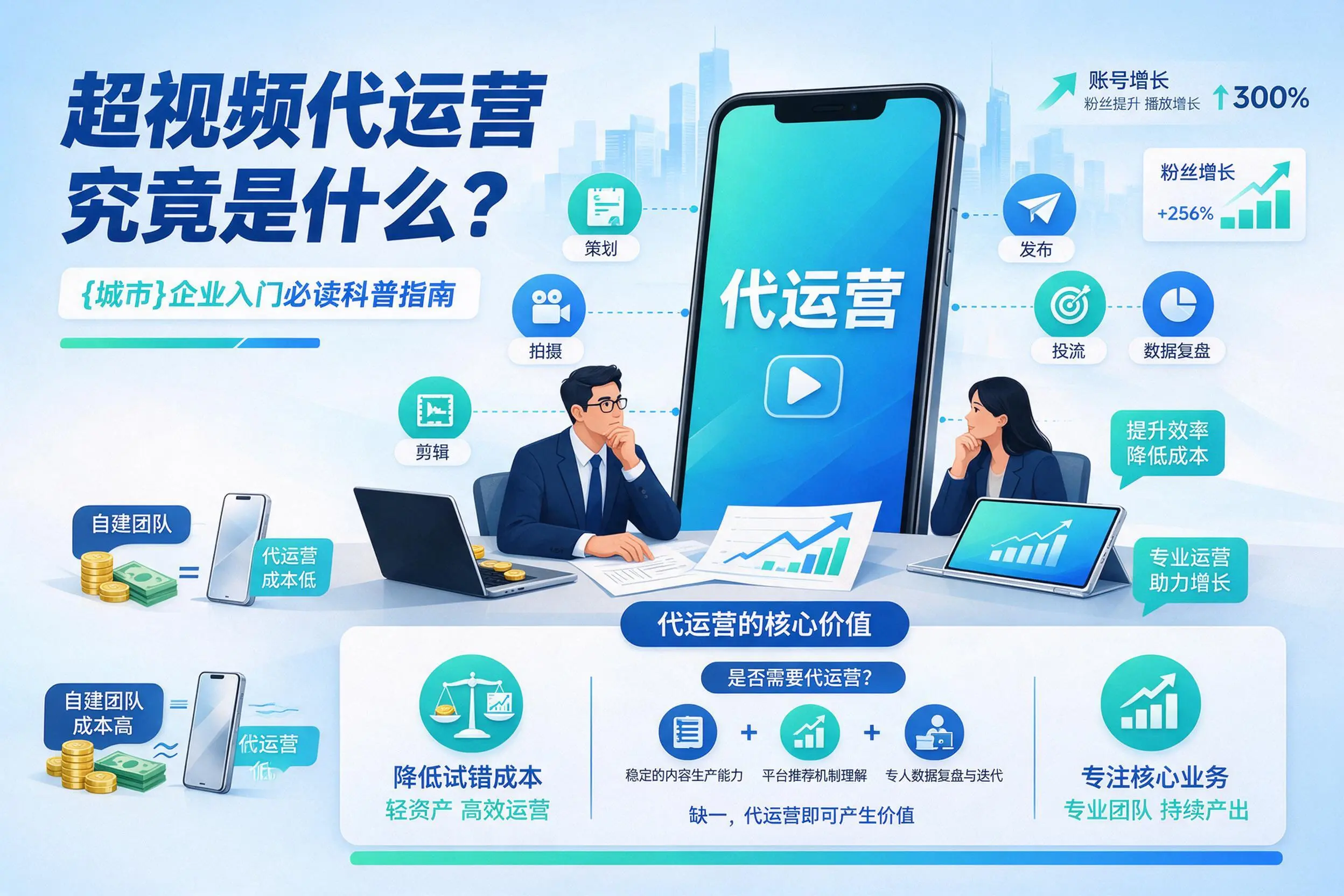 短视频代运营究竟是什么？吴忠企业入门必读科普指南