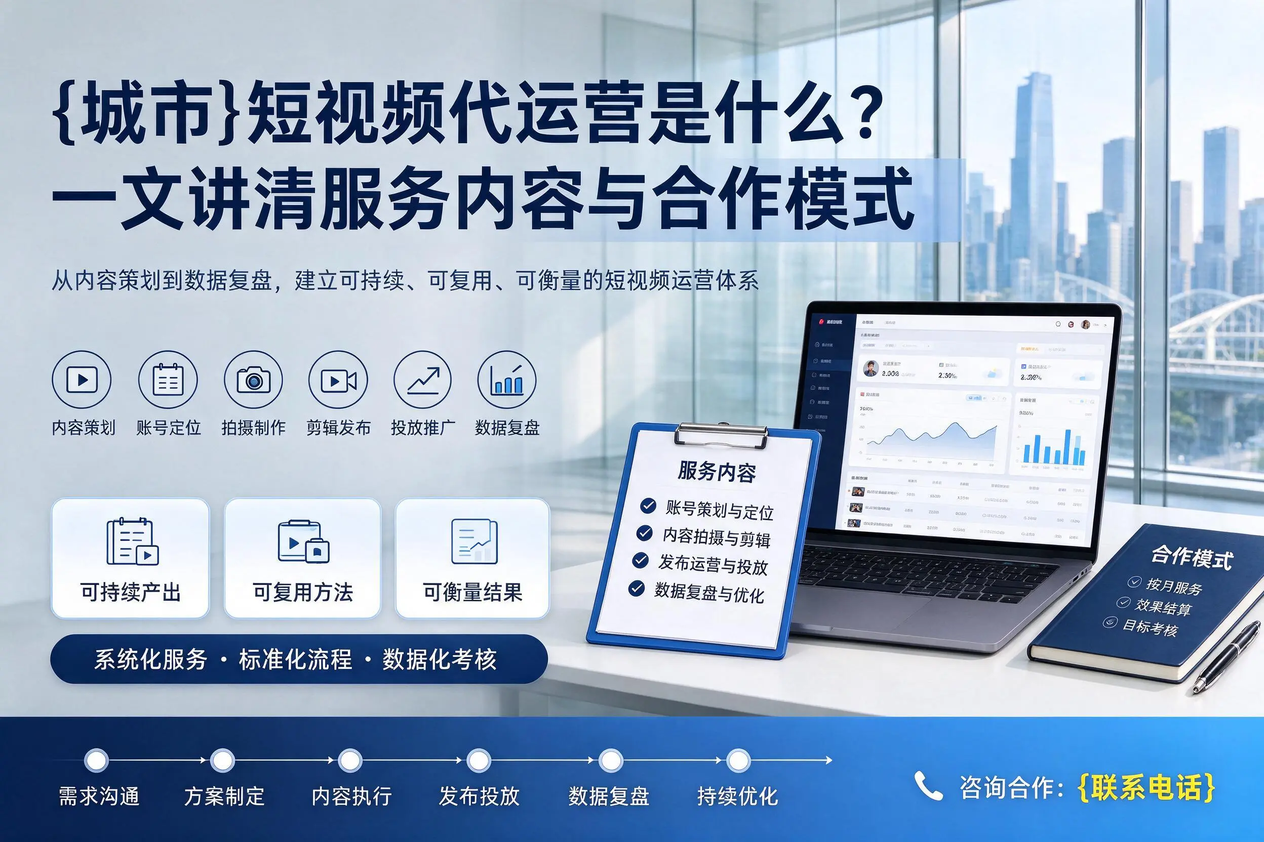 吴忠短视频代运营是什么？一文讲清服务内容与合作模式