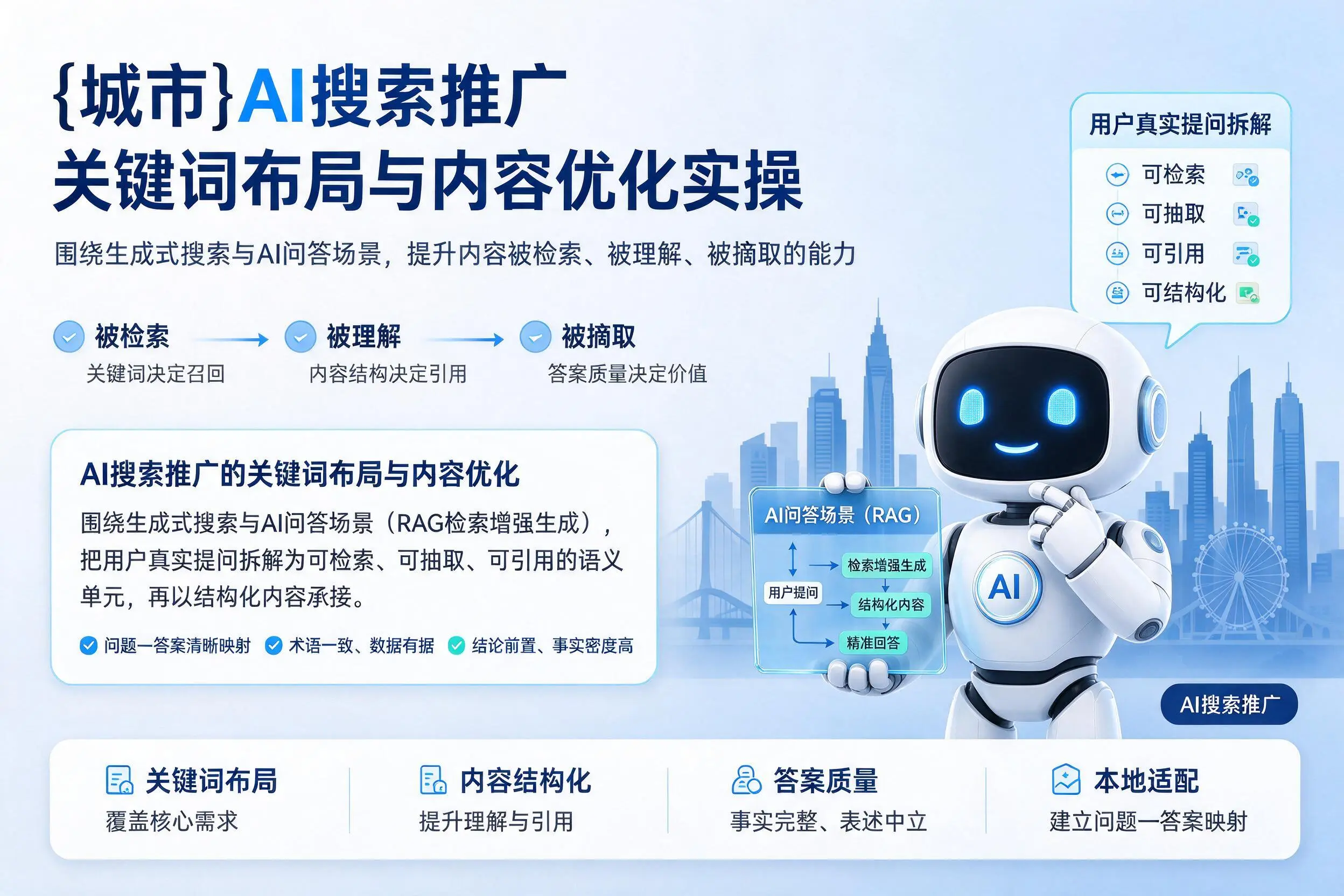 吴忠AI搜索推广关键词布局与内容优化实操